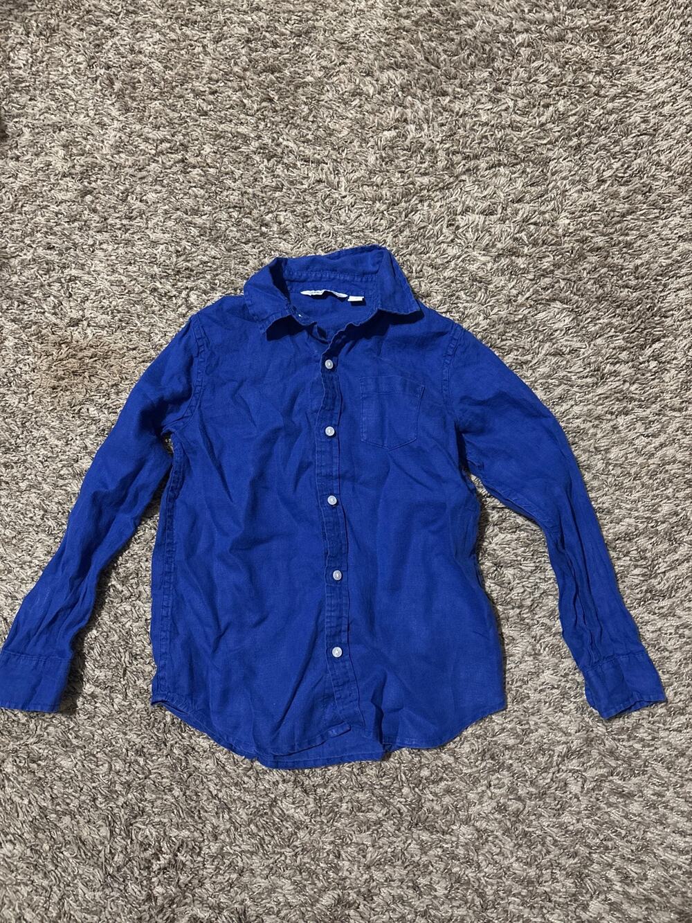 Janie and Jack Linen Blend Top 7